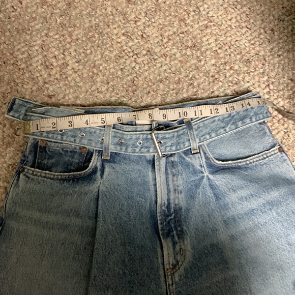 New Agolde wide leg belted jeans - Picture 6 of 10